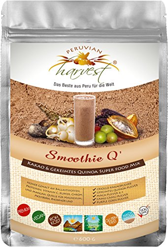 UHTCO Peruvian Harvest Smoothie Q - Super Food Mix 600g | Das Beste aus Peru für die Welt UHTCO Peruvian Harvest Smoothie Q - Super Food Mix 600g | Das Beste aus Peru für die Welt von UHTCO