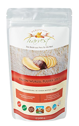 UHTCO Peruvian Harvest Yacon-Pulver 200 g | Das Beste aus Peru für die Welt von UHTCO