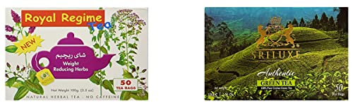 Royal Regime Tea 50 Teebeutel | Schlankheitstee | Detox Tee für Gewichtsmanagement (50 Teebeutel) von UK-UNIQUE