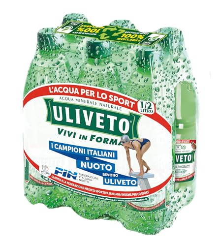 Uliveto Natürliches Mineralwasser - 6 x 0.5L von Uliveto