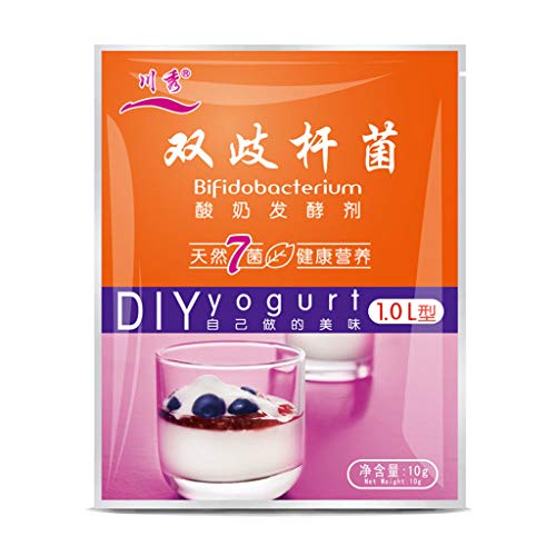 10 Stück Bifidobacterium Joghurt-Starter 7 Arten DIY Joghurt-Kultur Machen Dessert zu Hause Joghurt-Starter-Kulturen Griechisch von UNFAIRZQ