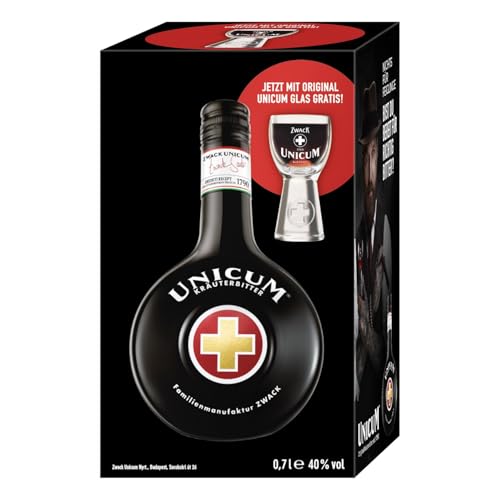 Unicum - Kräuterlikör inkl. Glas (1 x 0.7 l) von UNICUM