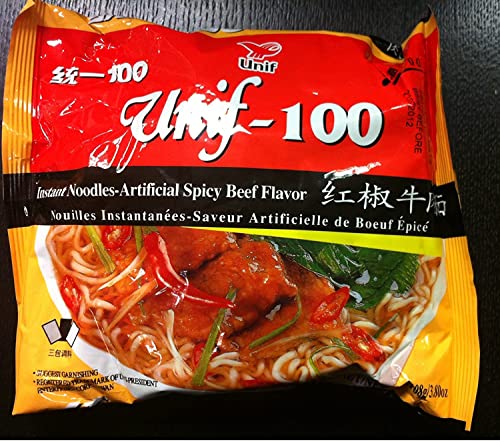 UNIF Instantnudeln mit Rindfleisch-Geschmack, scharf 1 x 108 g UNIF Instantnudeln mit Rindfleisch-Geschmack, scharf 1 x 108 g von UNIF