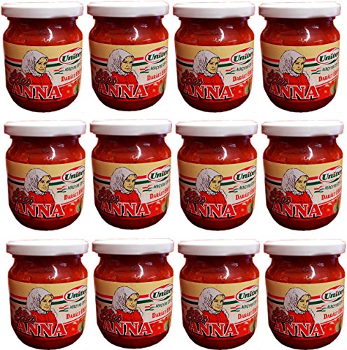 Paprikapaste mild Edes Anna SPARPAKET Paprika Gewürzcreme Univer aus Ungarn (2400g / 12x200g) von UNIVER