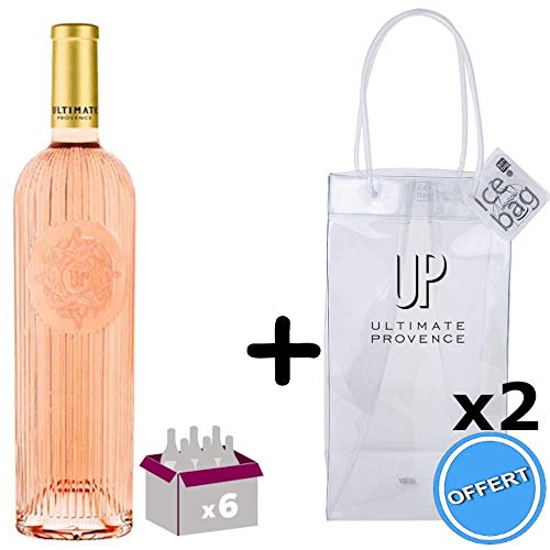 Aperitifpackung Unter Der Sonne - UP - Côtes de Provence Rosé 2019 x6 + Isolierte Tasche Angeboten x2 Aperitifpackung Unter Der Sonne - UP - Côtes de Provence Rosé 2019 x6 + Isolierte Tasche Angeboten x2 von Wine And More