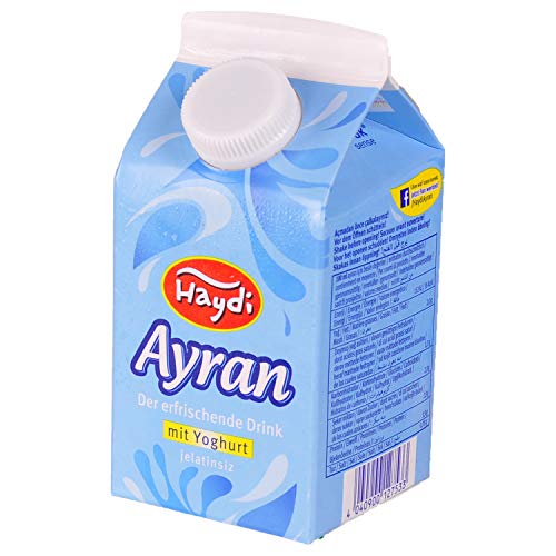 12 mal 500ml Ayran Joghurt Getränk lange haltbar | Wellness Getränk & Vital Drink | Joghurtdrink High Protein Low Sugar & Lower Carb | Natural Energy Drinks & Sportgetränke | ohne Zuckerzusatz von · URBAN FOREST · PREMIUM PRODUCTS