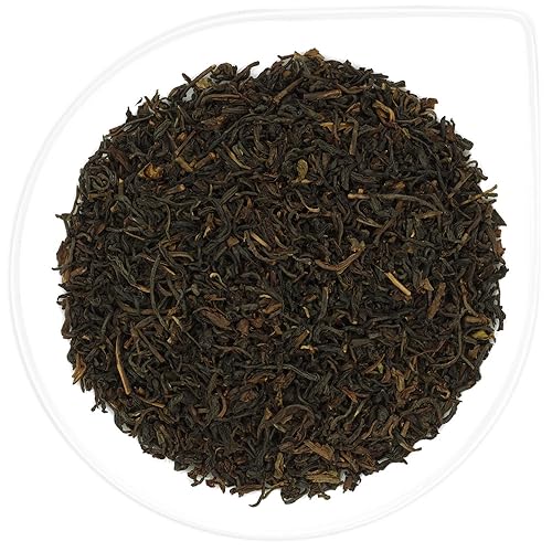 URBANTEADEALERS Darjeeling entkoffeiniert Bio Schwarzer Tee entkoffeiniert aus Darjeeling, Second Flush, Blatt, 50g von URBANTEADEALERS