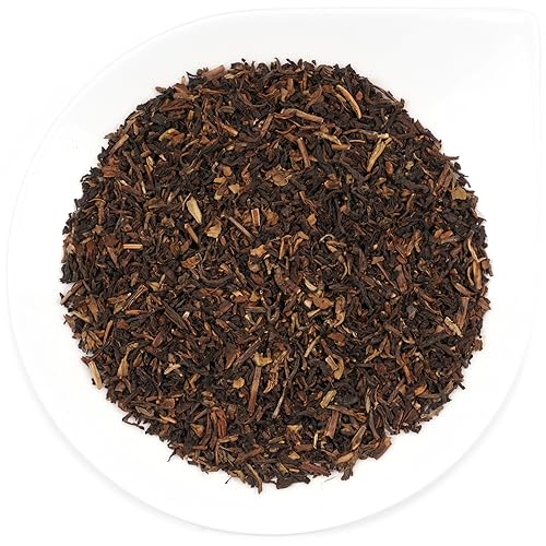 URBANTEADEALERS Darjeeling entkoffeiniert Schwarzer Tee entkoffeiniert aus Darjeeling, TGFOP1, Second Flush, Blatt, 50g von URBANTEADEALERS