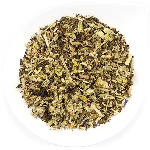 URBANTEADEALERS Griechischer Bergtee Minze Bio Natürlich aromatisierte Kräuterteemischung mit Pfefferminz-Geschmack, 100g von URBANTEADEALERS