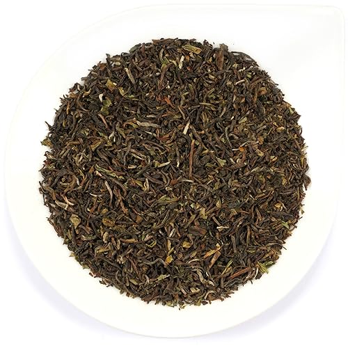 URBANTEADEALERS Darjeeling Ambootia Bio Schwarzer Tee aus Darjeeling, FTGFOP1, First Flush, Blatt, 50g von URBANTEADEALERS