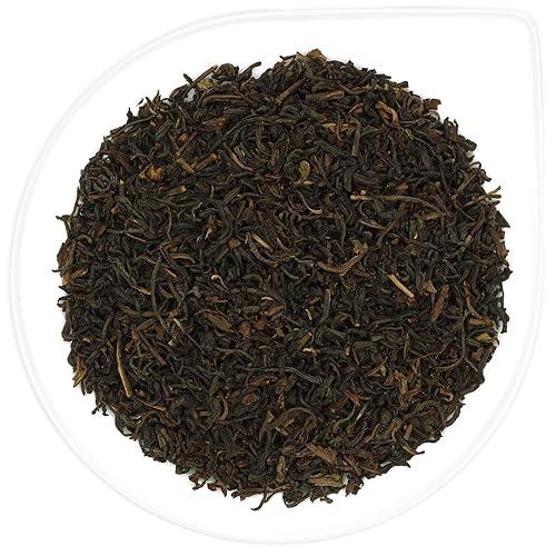 URBANTEADEALERS Darjeeling entkoffeiniert Bio Schwarzer Tee entkoffeiniert aus Darjeeling, Second Flush, Blatt, 250g von URBANTEADEALERS