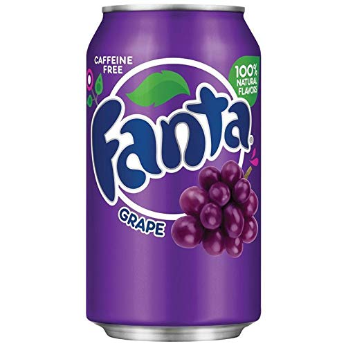 2 x 12 Fanta Grape USA-Import Dosen (24 x 0,355 L) EINWEG von USA
