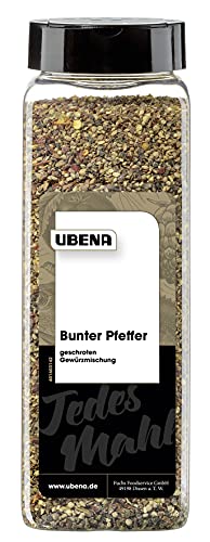 Bunter Pfeffer Gewürzmischung 500 g, 1er Pack (1 x 0.5 kg) von Ubena