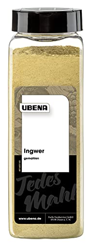 UBENA Ingwer gemahlen, 2er Pack (2 x 500 g) von Ubena
