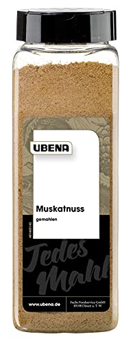 UBENA Muskatnuss gemahlen, 1er Pack (1 x 500 g) von Ubena