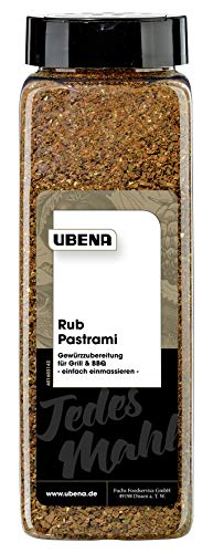 Ubena Foodservice Rub "Pastrami" Gewürzzubereitung, 580 g, 3805 von Ubena Foodservice