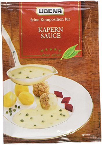 Ubena Kapern Sauce, 6er Pack (6 x 40 g) von Ubena