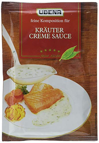 Ubena Kräuter-Creme Sauce, 6er Pack (6 x 40 g) von Ubena