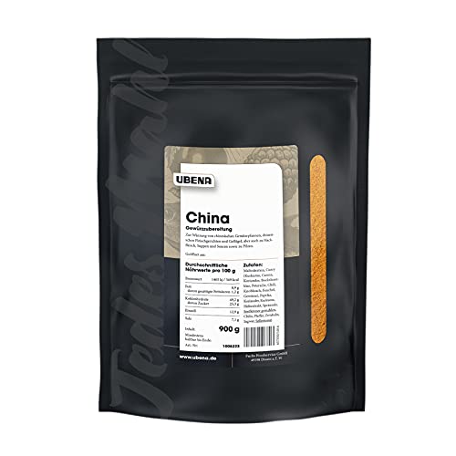 UBENA China Gewürzzubereitung im wiederverschließbaren Vorratsbeutel, 1er Pack (1 x 900 g) von Ubena Foodservice