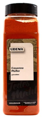 Ubena Cayenne Pfeffer gemahlen, 4er Pack (4 x 450g) von Ubena