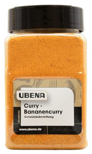 Ubena Curry - Bananencurry Gewürzzubereitung, 4er Pack (4 x 250g) von Ubena