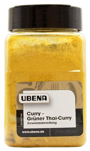 Ubena Curry - Grüner Thai-Curry Gewürzzubereitung, 4er Pack (4 x 210g) von Ubena