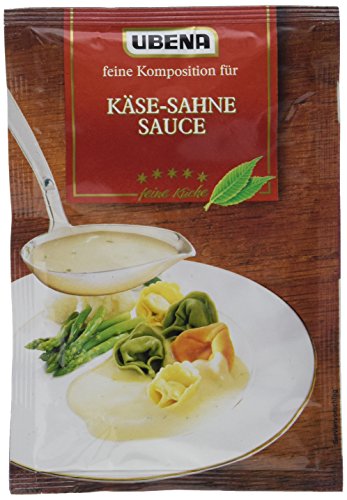 Ubena Käse-Sahne Sauce, 6er Pack (6 x 35 g) von Ubena