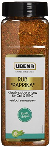 Ubena Paprika Rub Gewürzzubereitung, 2er Pack (2 x 550 g) von Ubena