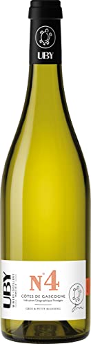 Domaine Uby Uby No. 4 Gros & Petit Manseng sweet Côtes de Gascogne IGP 2022 (1 x 0.75 l) von Domaine Uby