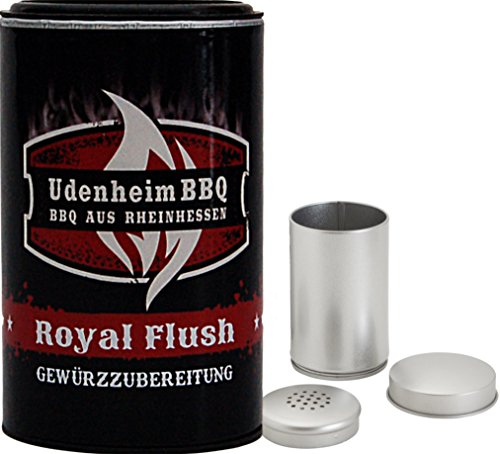 Royal Flush Rub Udenheim BBQ 350gr, mit extra Streudose von Udenheim BBQ - BBQ aus Rheinhessen