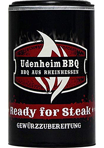 Udenheim BBQ - Ready for Steak 90g Dose Udenheim BBQ - Ready for Steak 90g Dose von Udenheim BBQ - BBQ aus Rheinhessen