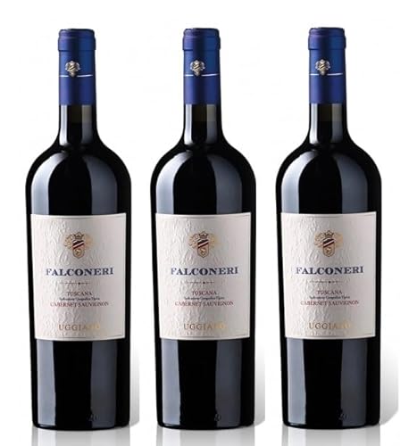 3x 0,75l - 2021er - Uggiano - Falconeri - Cabernet Sauvignon - Toscana I.G.P. - Italien - Rotwein trocken 3x 0,75l - 2021er - Uggiano - Falconeri - Cabernet Sauvignon - Toscana I.G.P. - Italien - Rotwein trocken von Uggiano
