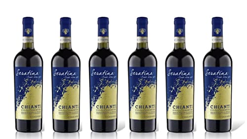 6x 0,75l - 2021er - Uggiano - Seratina - Chianti Colli Fiorentini D.O.C.G. - Italien - Rotwein trocken 6x 0,75l - 2021er - Uggiano - Seratina - Chianti Colli Fiorentini D.O.C.G. - Italien - Rotwein trocken von Uggiano