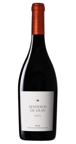Senderos de Ukan Tempranillo 2020 | Rotwein | Rioja – Spanien | 1 x 0,75 Liter von Ukan