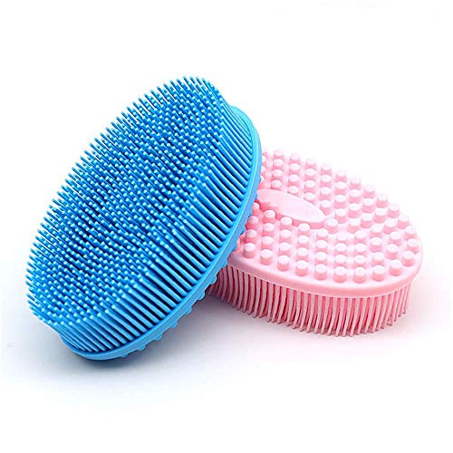 2Pcs Silikon Badekörperbürste Peeling Rückenwäscher Gesichtsreinigungsbürste Sanfte Massage 2Pcs Silikon Badekörperbürste Peeling Rückenwäscher Gesichtsreinigungsbürste Sanfte Massage von Ulalaza