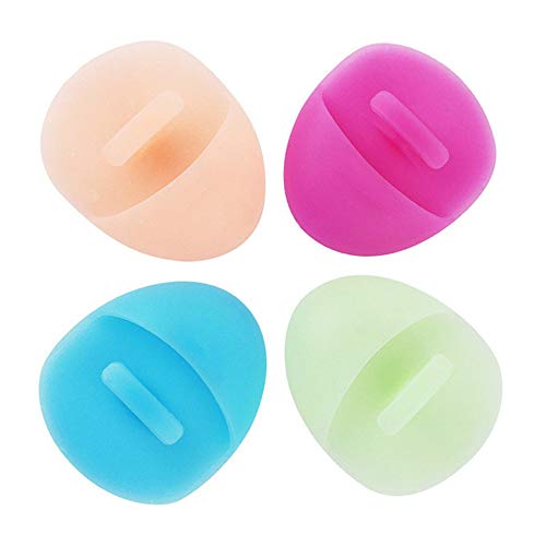 4Pcs Silikon Badekörperbürste Peeling Rückenwäscher Gesichtsreinigungsbürste Sanfte Massage 4Pcs Silikon Badekörperbürste Peeling Rückenwäscher Gesichtsreinigungsbürste Sanfte Massage von Ulalaza