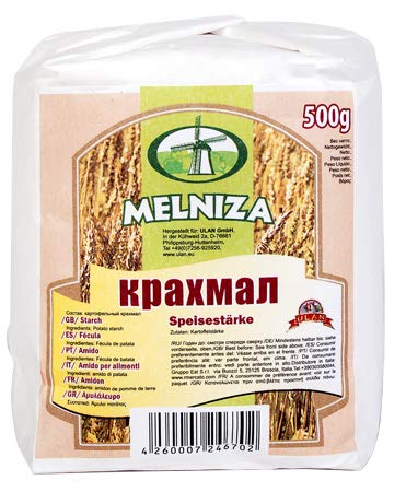 Ulan MELNIZA Speisestärke, 10er Pack (10 x 500g) von Ulan