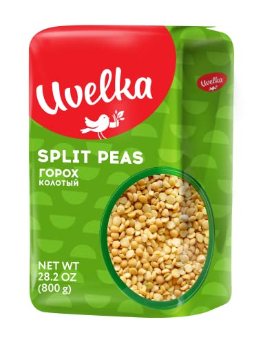 Ulan Uvelka halbirte Erbsen, 6er Pack(6x800g) von Uvelka