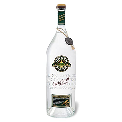 Vodka Green Mark 1L russischer Wodka Zelionaja Marka von Ulan