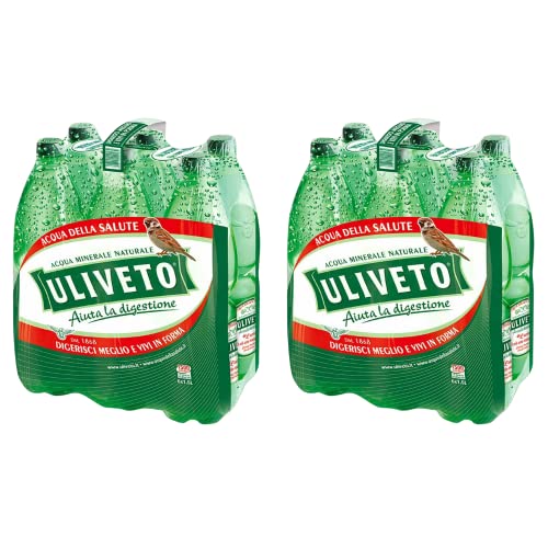 Uliveto Acqua Effervescente 12 Bottiglie da 1.5 Litri von Uliveto