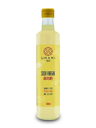 Umami Aceto di Riso Condito per Sushi (Sushisu) Condimento per riso di sushi 500ml… von Umami