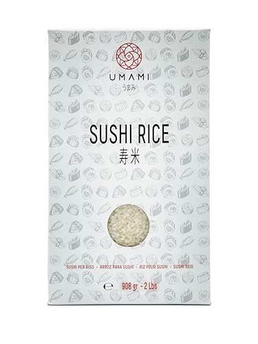 Umami-Reis für Sushi – 908 g (2LBS) – italienischer Reis, japanisches Getreide, monatliche Produktion für ein immer frisches Produkt! von Umami