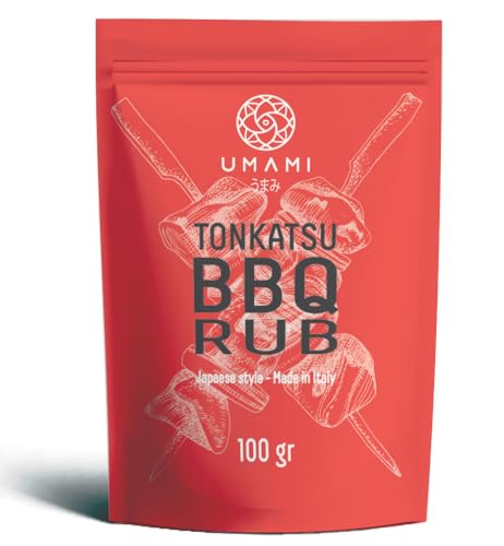 Umami Tonkatsu Gewürzmischung für Rippchen und Schweinefleisch, BBQ-Rub, Made in Italy, 100% Natürlich von Umami