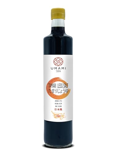 Umami weniger gesalzene Tamari-Sojasauce (weniger Salz), hergestellt in Japan von Craft Style Fermentation, 750 ml von Umami