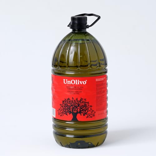 UnOlivo Natives Olivenöl Extra 5 Liter Pet | Sorte Picual | Hell und sauber | Mittelkräftig UnOlivo Natives Olivenöl Extra 5 Liter Pet | Sorte Picual | Hell und sauber | Mittelkräftig von UnOlivo