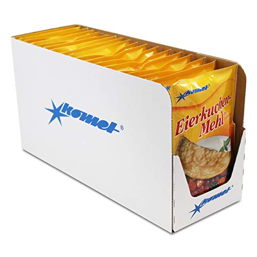 18er Sparpack Komet Eierkuchenmehl (18 x 125 g) für je 4 Portionen Backmischung ohne Zuckerzusatz von Unbekannt