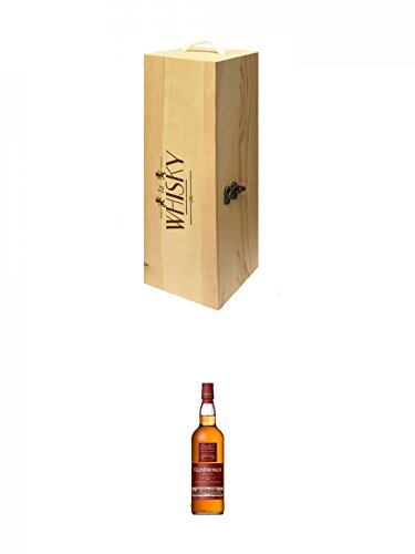 1a Whisky Holzbox für 1 Flasche mit Hakenverschluss + Glendronach 12 Jahre Speyside Original Single Malt Whisky 0,7 Liter von Unbekannt