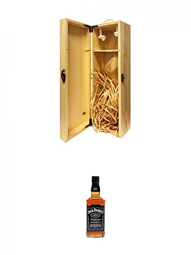1a Whisky Holzbox für 1 Flasche mit Hakenverschluss + Jack Daniels Black Label No. 7 0,7 Liter 1a Whisky Holzbox für 1 Flasche mit Hakenverschluss + Jack Daniels Black Label No. 7 0,7 Liter von Unbekannt