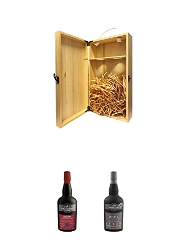 1a Whisky Holzbox für 2 Flaschen mit Hakenverschluss + The Lost Distillery Jericho Blended Scotch Malt 0,7 Liter + The Lost Distillery Lossit Blended Scotch Malt 0,7 Liter 1a Whisky Holzbox für 2 Flaschen mit Hakenverschluss + The Lost Distillery Jericho Blended Scotch Malt 0,7 Liter + The Lost Distillery Lossit Blended Scotch Malt 0,7 Liter von Unbekannt