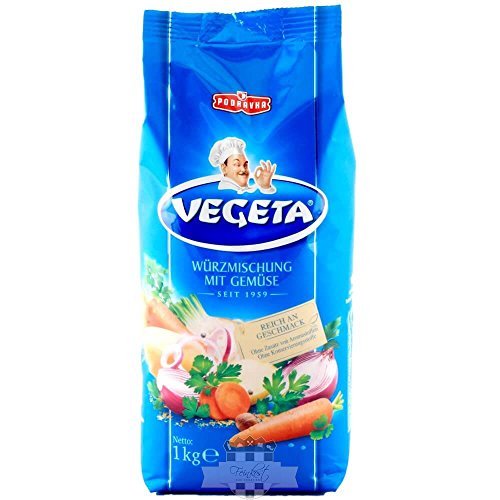 4 x 1 Kg Podravka Vegeta - Würzmischung mit Gemüse - Gewürze 4 x 1 Kg Podravka Vegeta - Würzmischung mit Gemüse - Gewürze von Unbekannt